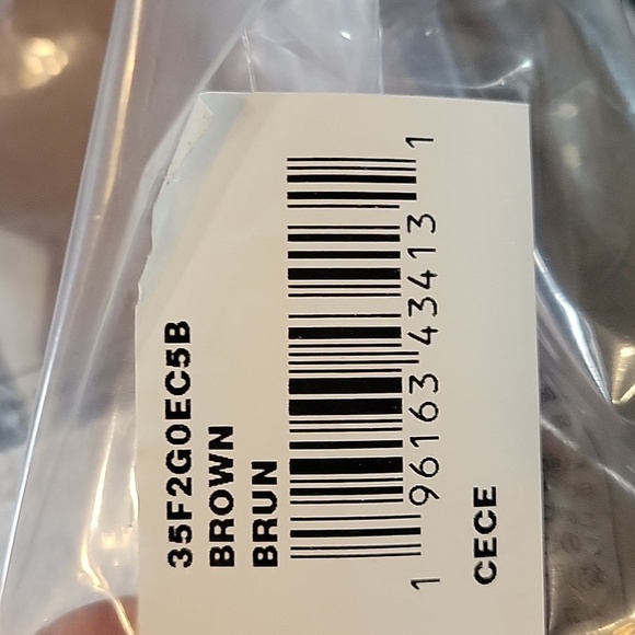 Michael Kors Brown Cece Small Logo Shoulder Bag NWT - Picture 11 of 11